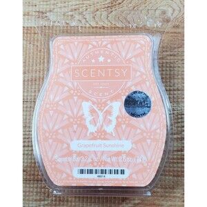 Scentsy Wax Bars Grapefruit Sunshine 3.2oz New